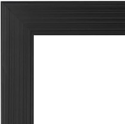 PECULA 2 Pack 5x7 Picture Frame, Black Picture Frame for Wall and Tabletop Display, Resistant Plastic Photo with Clear Plexiglass for Vertical or Horizontal Display