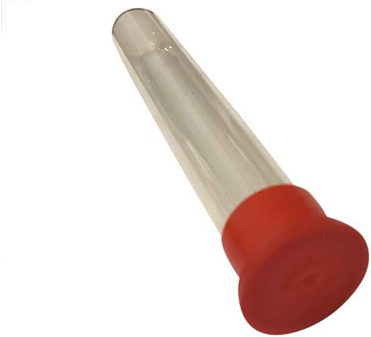 RELODECOR Hummingbird Feeder Tubes with Red Cap for Hummingbird Feeders 12 Pack