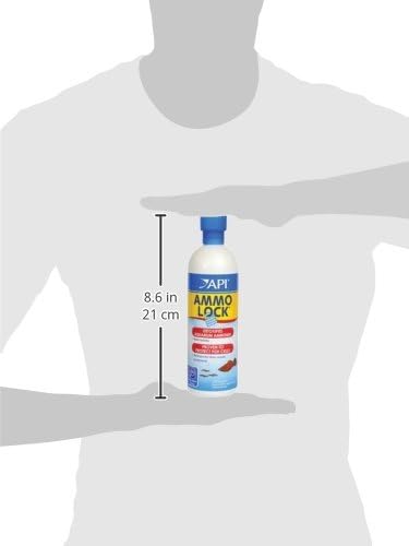API AMMO-LOCK Freshwater and Saltwater Aquarium Ammonia Detoxifier 16-
