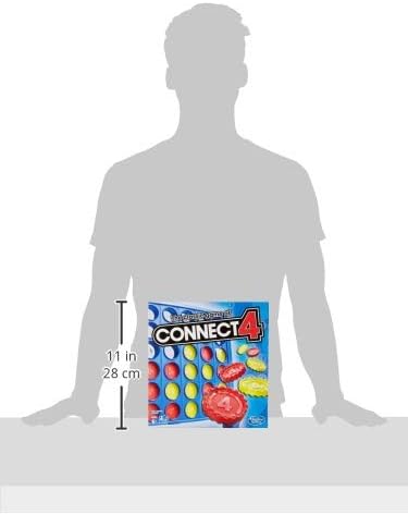 Hasbro Gaming Connect 4 Classic Grid, 4 in a Row Game, Strategy Board