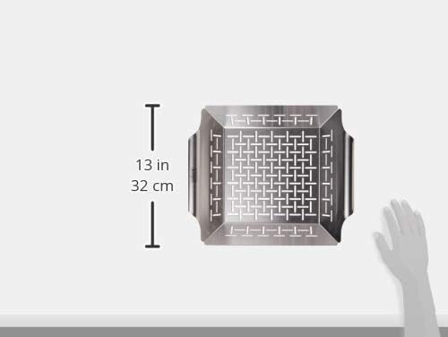 Weber Deluxe Grilling Basket – Stainless Steel Grill Basket for Vegeta