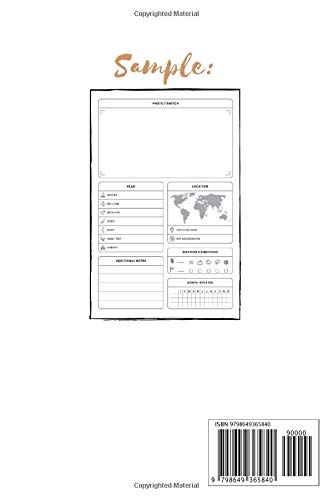 Bird Watching Journal Log: Bird Watchers Journal Notebook Log Book to Record Bird Sightings & List Species - Best Gifts for Bird Watching Birders & Bird Lovers