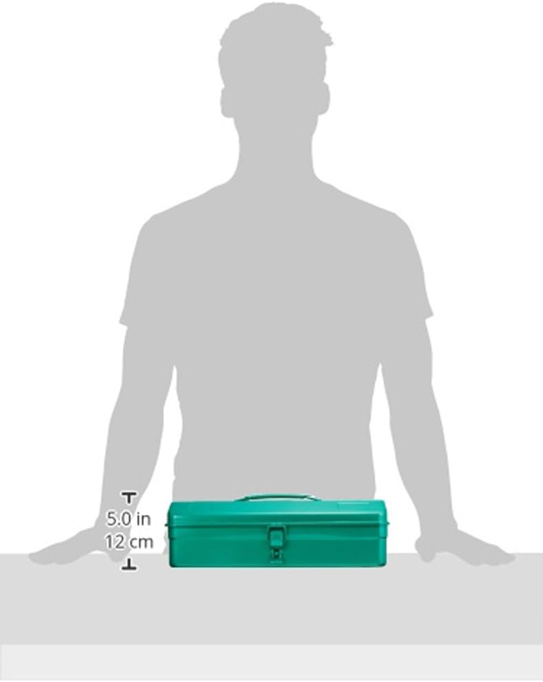 TRUSCO Y-350-GN Mountain Tool Box, 14.8 x 6.4 x 4.8 inches (373 x 164 x 124 cm), Green