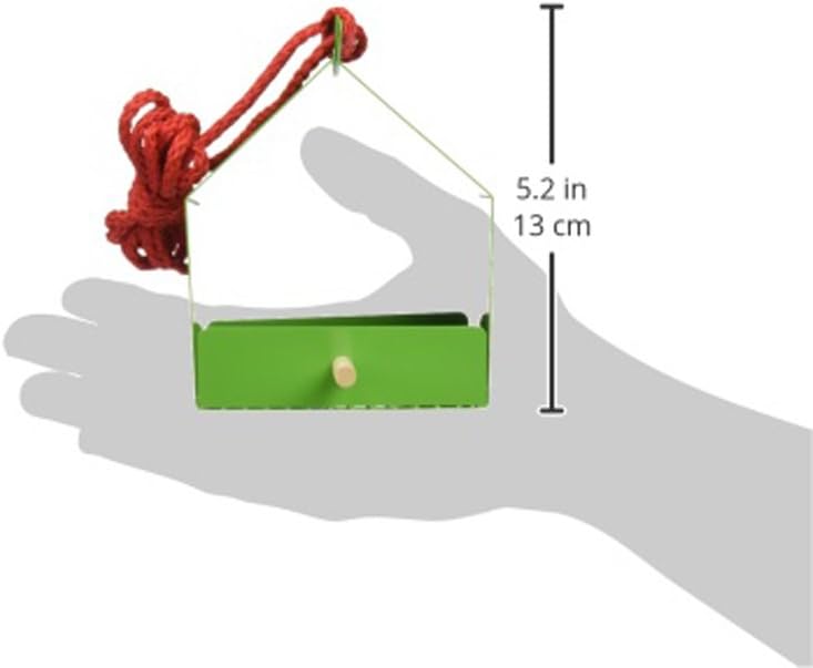 BRDI Fold It Yourself Bird Feeder, Green