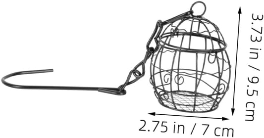 Milisten 6pcs Hanging Bird Feeder for Outdoor Garden Multi-Functional Food Holder Stylish and Easy to Clean for Birdwatching Enthusiasts