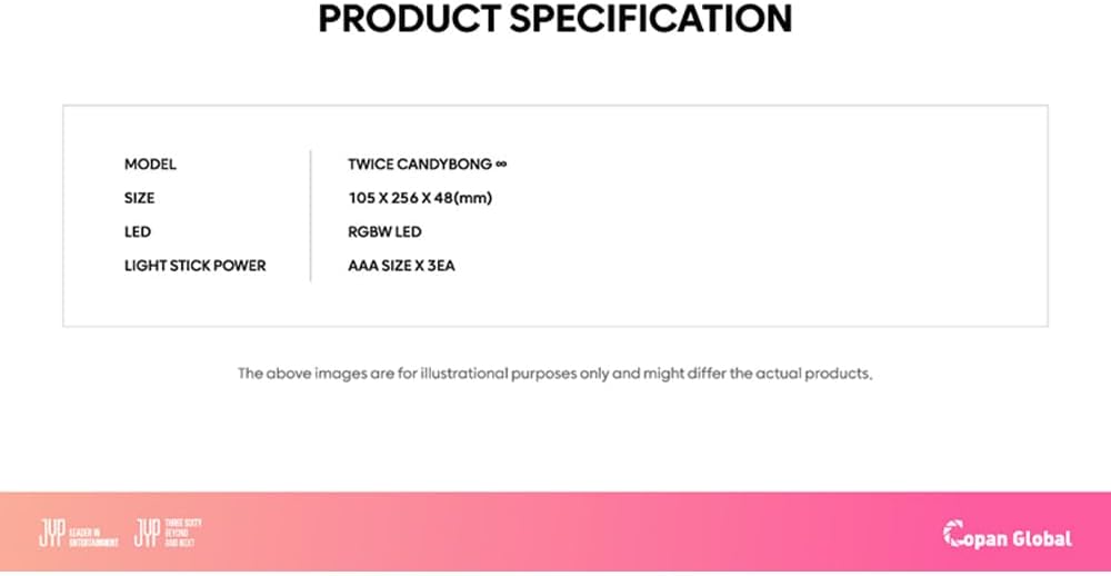 Twice - CANDYBONG β OFFICIAL LIGHT STICK