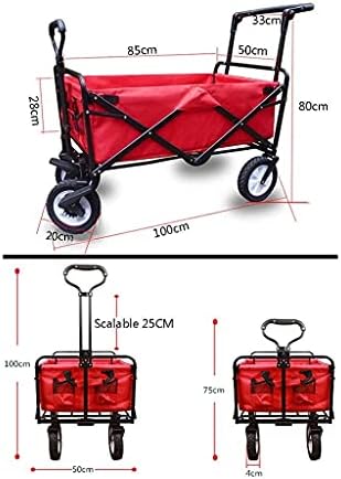 Trolleys, Portable Foldigarden Trolley Cart Heavy Duty Trolley Wagon M