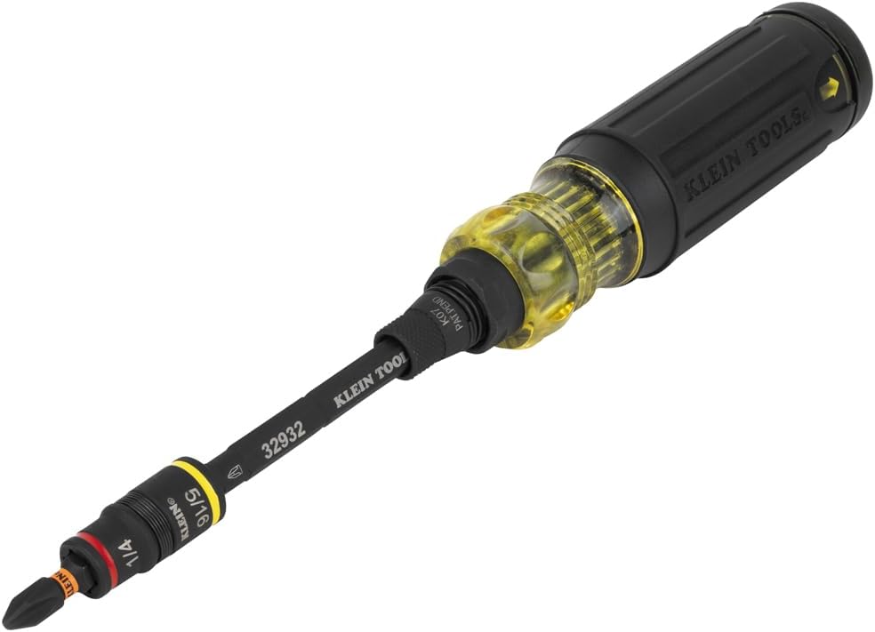 Klein Tools 32516HD KNECT 16-in-1 Impact-Rated Hybrid Screwdriver/Nut