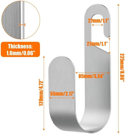 Metal Garden Hose Holder Hanger Hook for Outside 304 Stainless Steel H
