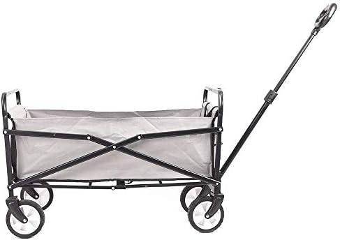Portable Camping Cart,Garden Cart Foldable Pull Wagon Stroller Camping