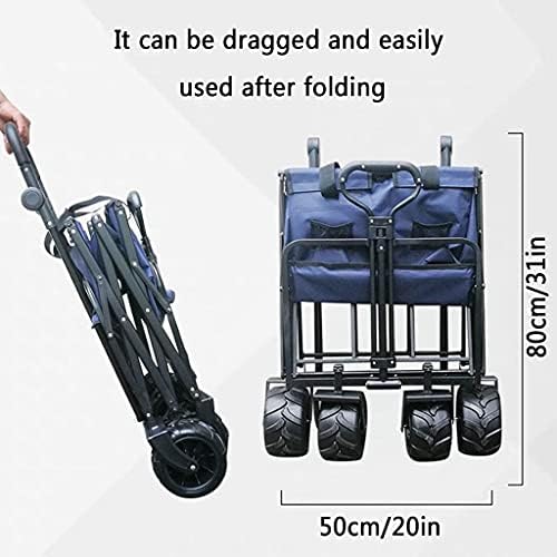 Trolleys, Outdoor Foldiutility Wagon Offroad Folditrolley, Garden Tran