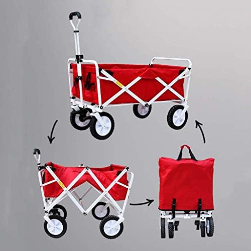 Trolleys, Foldigarden Trolley Cart Heavy Duty Wagon Multi-Function Sho