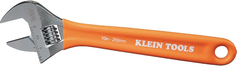 Klein Tools D5073 Adjustable Wrench Set, Extra Capacity, 6-Inch, 8-Inc