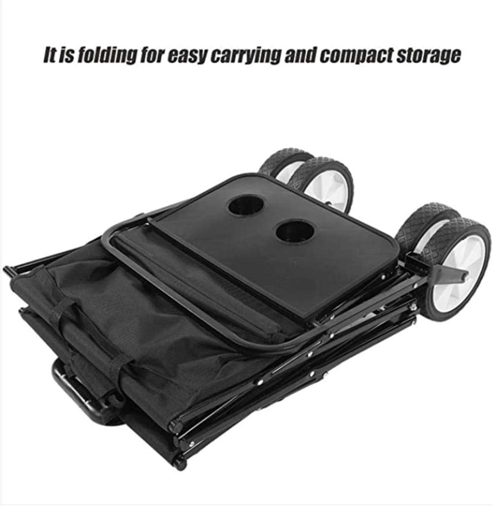 Garden Trolley Cart Wagon Truck Heavy Duty Foldable 600D Waterproof Us