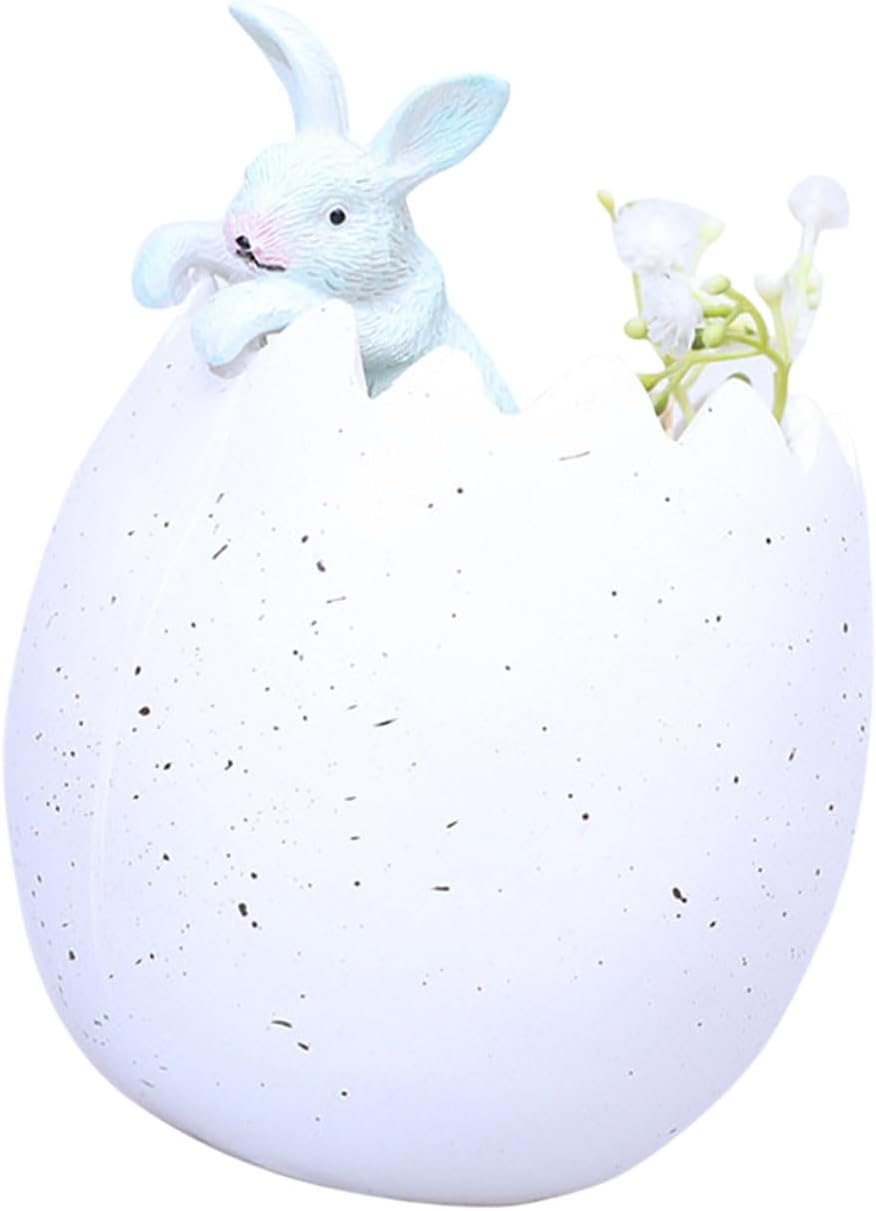 Easters Bunnies and Planter Funny Rabbits Succulents Plant Flower Pots Indoor Bonsais Holder Container