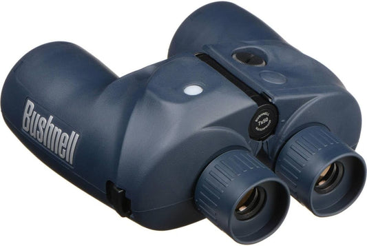 Bushnell 7x50 Marine Binoculars - Fogproof & Waterproof Binoculars with Internal Rangefinder & Illuminated Compass for Boating, Sailing and Fishing