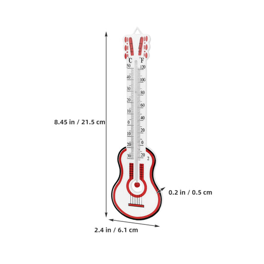 Milisten 4pcs Indoor Wall Thermometer Set, Accurate Hanging Temperatur