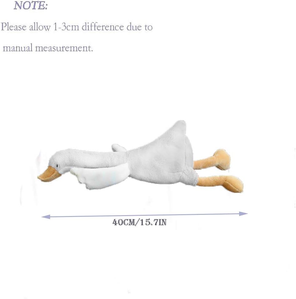 CHELEI2019 15.7" Swan Stuffed Animal,Goose Plush White Stuffed Animal