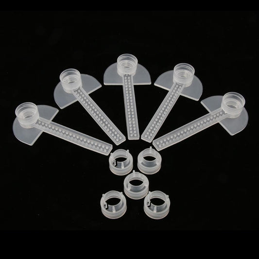 5pcs Plastic Bee Water Feeder Dispenser Feeder for