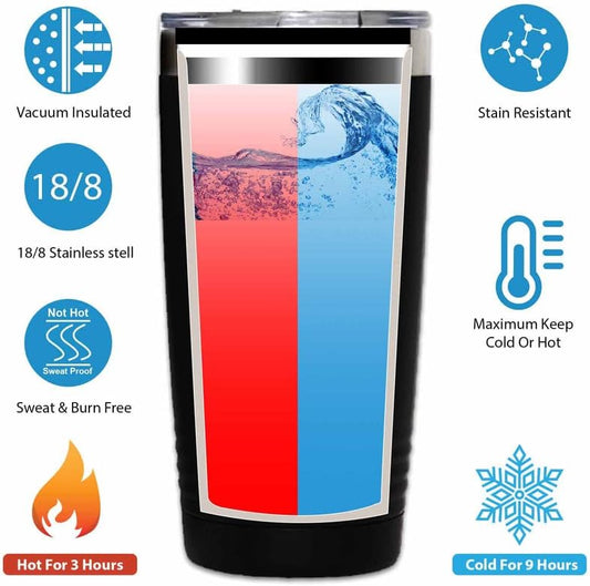Bird Lover White Edition Viking Tumbler 20oz - Put a Bird on it - Humm