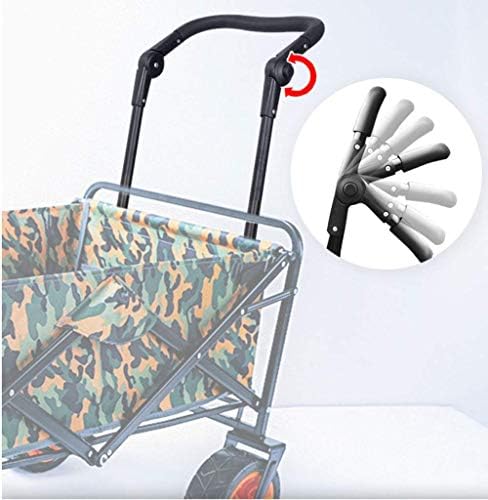 Folding Trolley Cart Folding Wagon Garden Trolley Capacity 60 Kg Porta