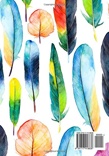 Bird Watching Notebook: Feather Design | Logbook Journal Diary | Gifts For Birdwatchers Birdwatching Lovers | Log Wildlife Birds, List Species Seen | Great Book For Adults & Kids