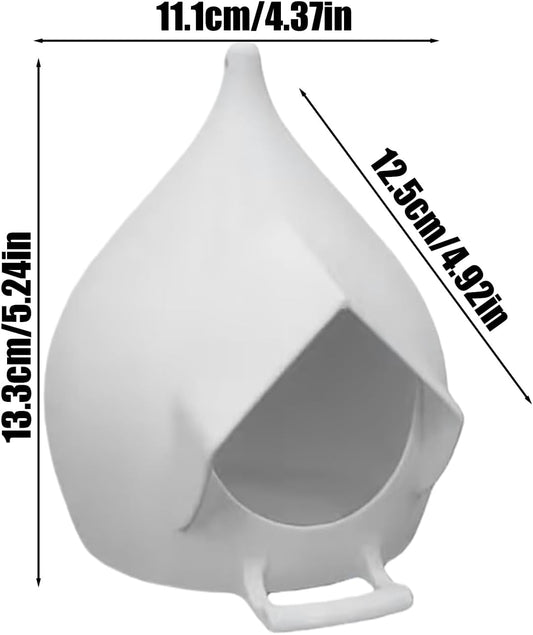 Hangable Bird Feeder - Weather-Resistant Feeding Station for Birds, Convenient Backyard Garden Accessory with Secure Suspension, Perfect for Patio, Lawn, Balcony, Deck, Porch, Terrace