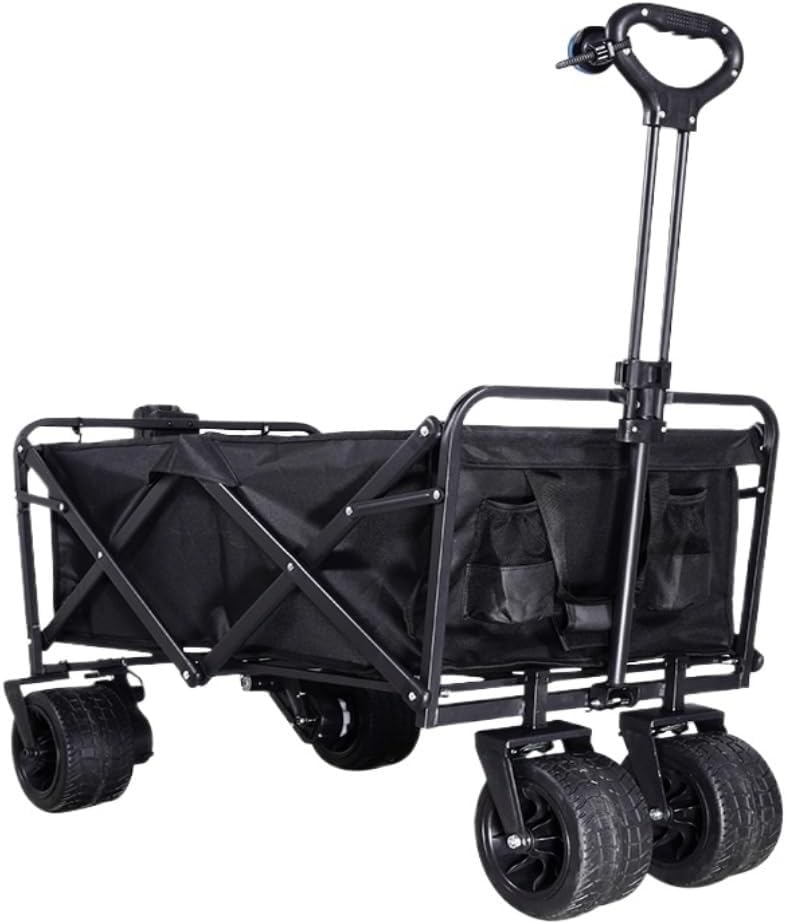 Portable Camping Cart,Portable Electric Beach Trolley Cart for Camping and Outdoor Activities
