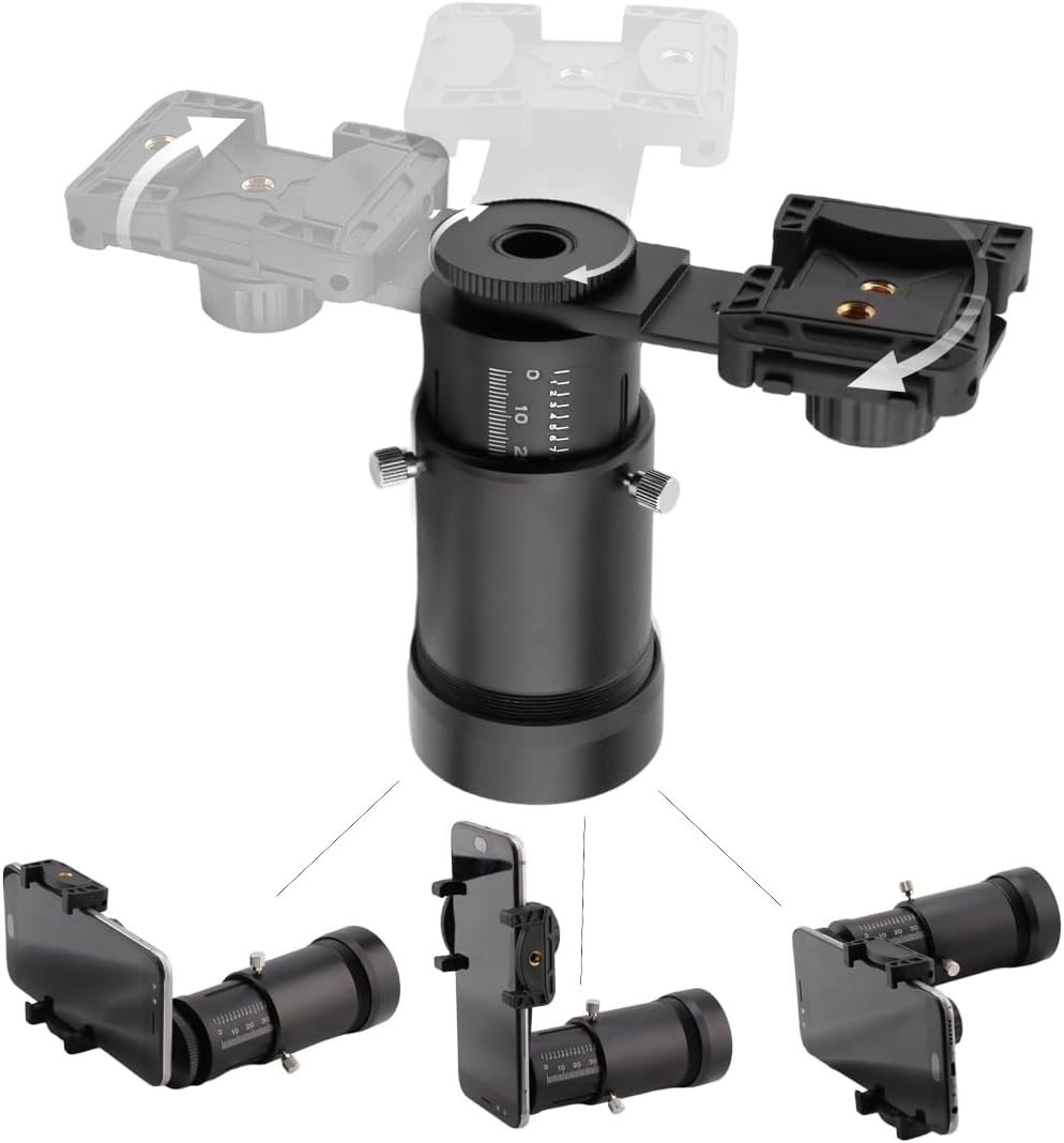 SnapLock Scope Camera Adapter – Effortless Smartphone Mount for Precision Shots & Instant Sharing