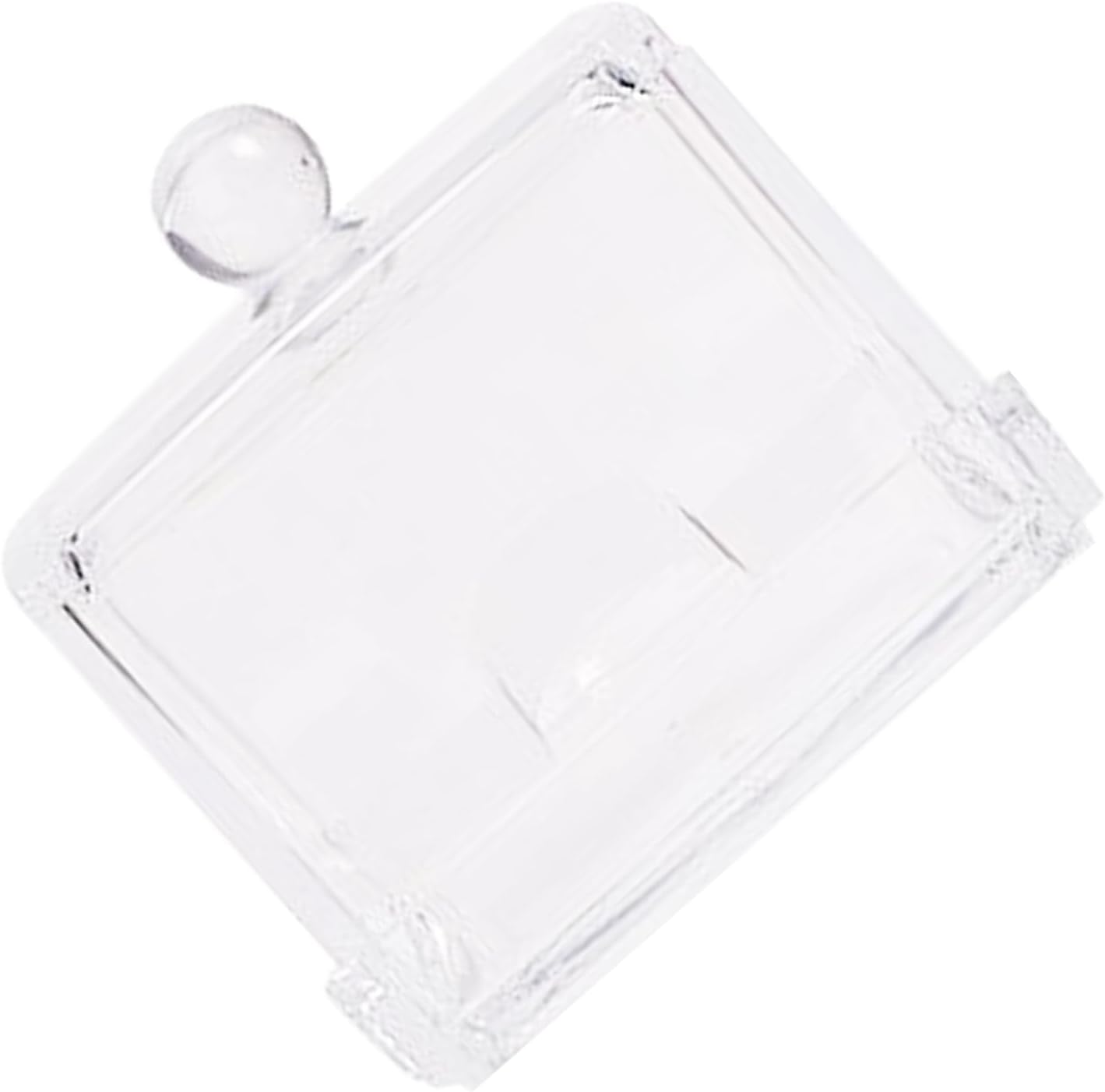 Rutin Chicken Feeder Transparent Acrylic Automatic Bird Food Dispenser Suitable for Quail Birds