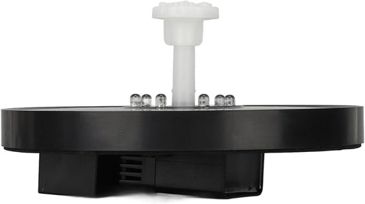 Solar Powered Bird Bath Fountain 3.5W RGB LED Solar Fountain Pump with Colorful LED Lights for Garden Small Pond Outdoor Swimming Pool Fish Tank ABS Material 344g Weight 120cm Lift