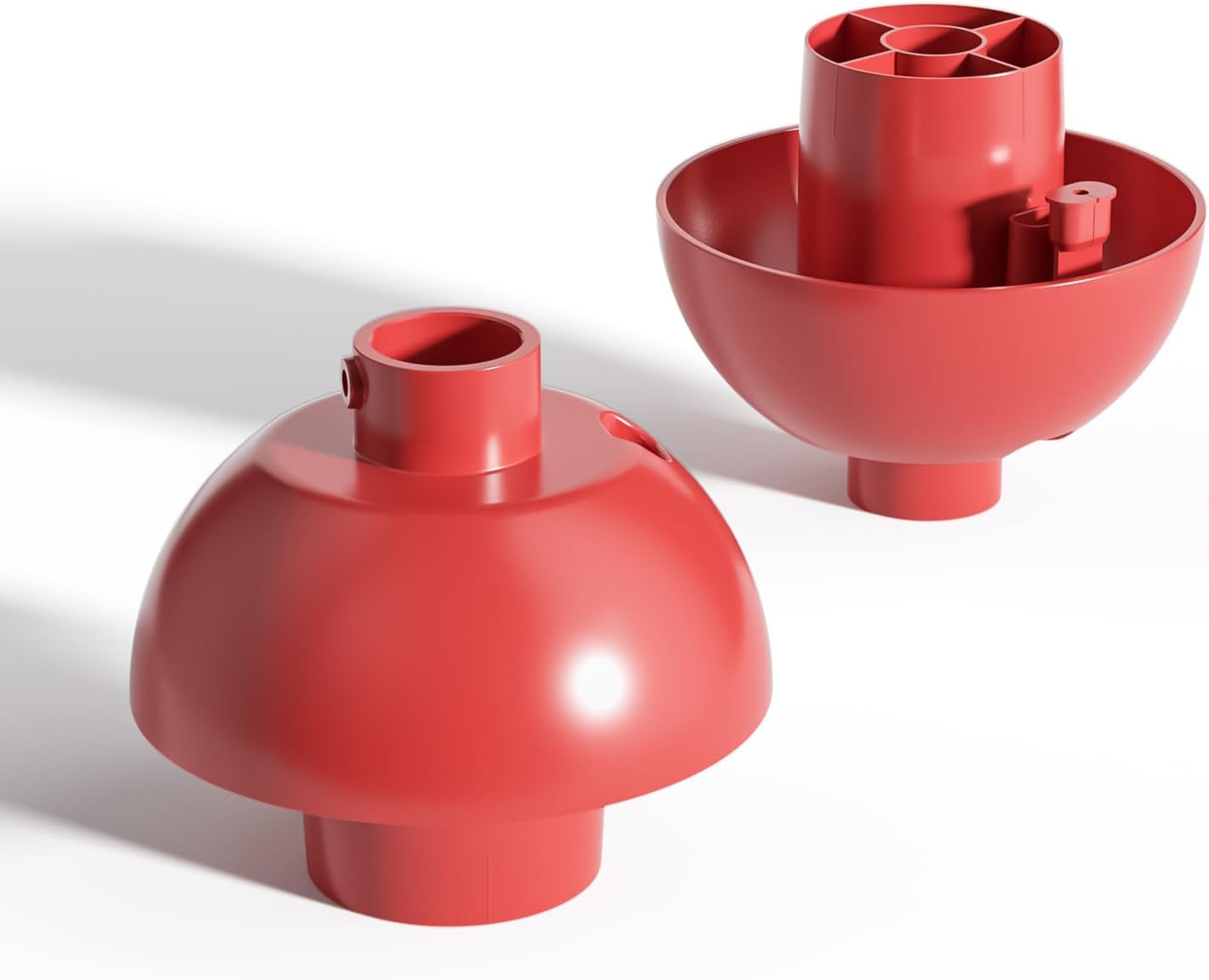 LongPlus® Ant Moat for Hummingbird Feeders, 1 Pack Red, Ant Guard with Large Capacity, Hummingbird Feeder Accessory Base