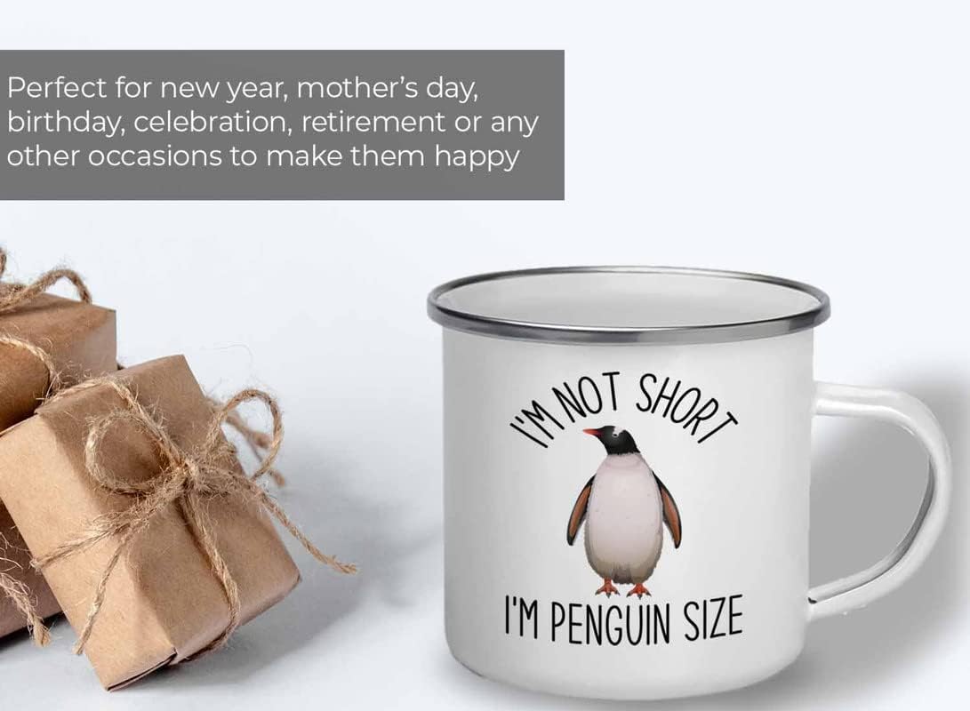 Bird Lover Camper Mug 12oz - Short penguin size - Hummingbird Nest Cage Parrot Dad Gardening Outdoor Birdwatcher Feeder