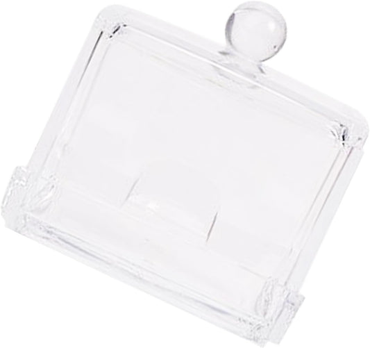 Rutin Chicken Feeder Transparent Acrylic Automatic Bird Food Dispenser Suitable for Quail Birds