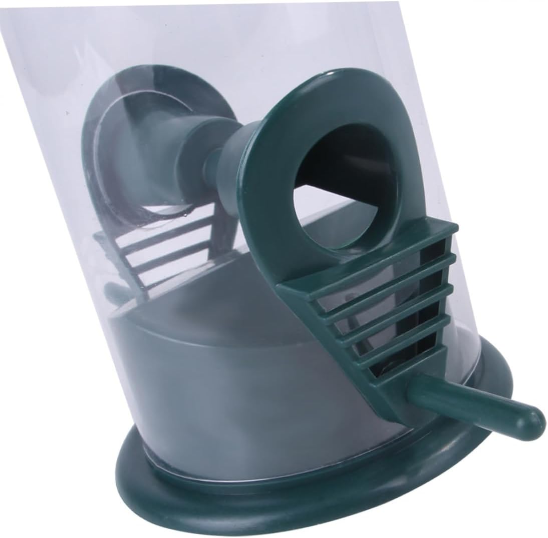 Bird Feeder Hanging Seed Holder Bird Food Container Dispenser Automatic Plastic Supplies for Outoor Wild Birds Hanging Feeder