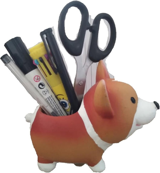 Corgi Planters for Succulents Small Flowerpot Cute Succulent Planter Bonsai Pot Pencil Holder Desk Mini Ornament