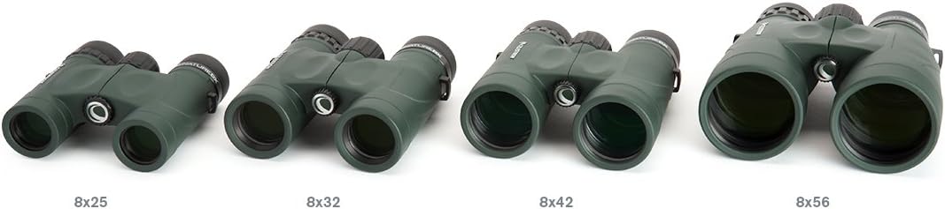 Celestron - Nature DX 10x32 Binoculars – Ideal for Birding and Outdoors – 32mm Objective Lenses – Wide 7.4° Field of View – BaK-4 Prisms – Fully Multi-Coated – Waterproof and Fogproof