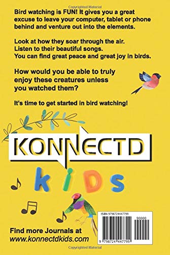 Bird Watching Field Guide and Journal for Kids