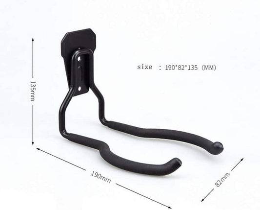 Garden Power Tool Hanger String Trimmer Hangers Garage Wall Hooks, Garage Power Tool Rack Holder, Wall Mount Garage Tool Storage Organizers Bicycle Hanger Utility Hooks (2 Pcs)
