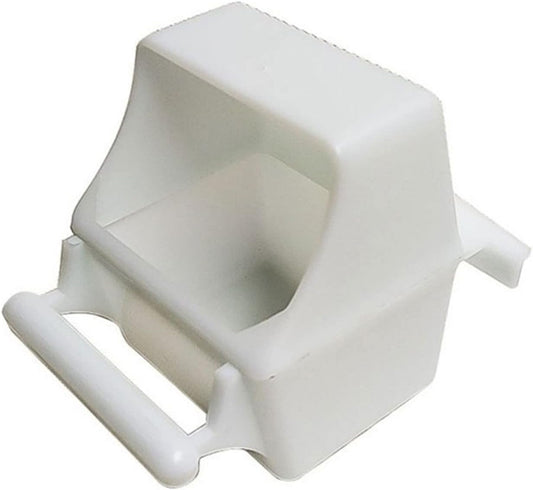 Bird Feeder with Perch Parakeet Food Dispenser for Cage Splash-Proof Detachable Easy to Cage Accessories