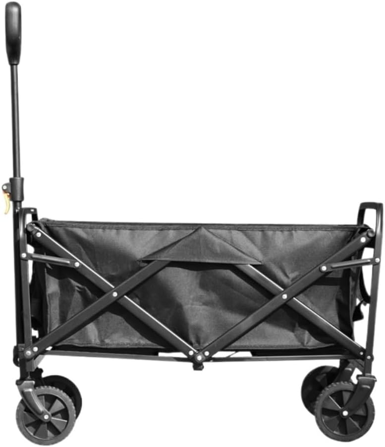 Portable Camping Cart,Outdoor Folding Beach Camping Cart with BBQ Outing and Fishing Features