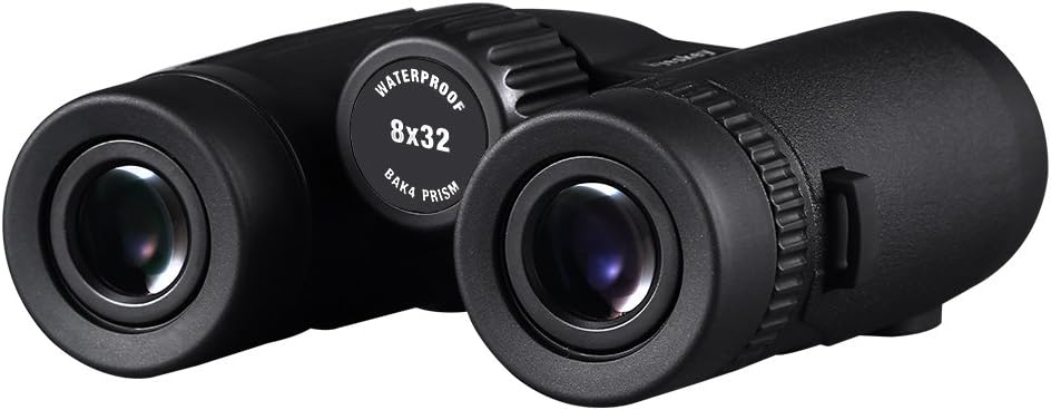 Wingspan Optics FieldView 8X32 Compact Binoculars for Bird Watching. Lightweight and Compact for Hours of Bright, Clear Bird Watching. Also for Outdoor Sports Games and Concerts