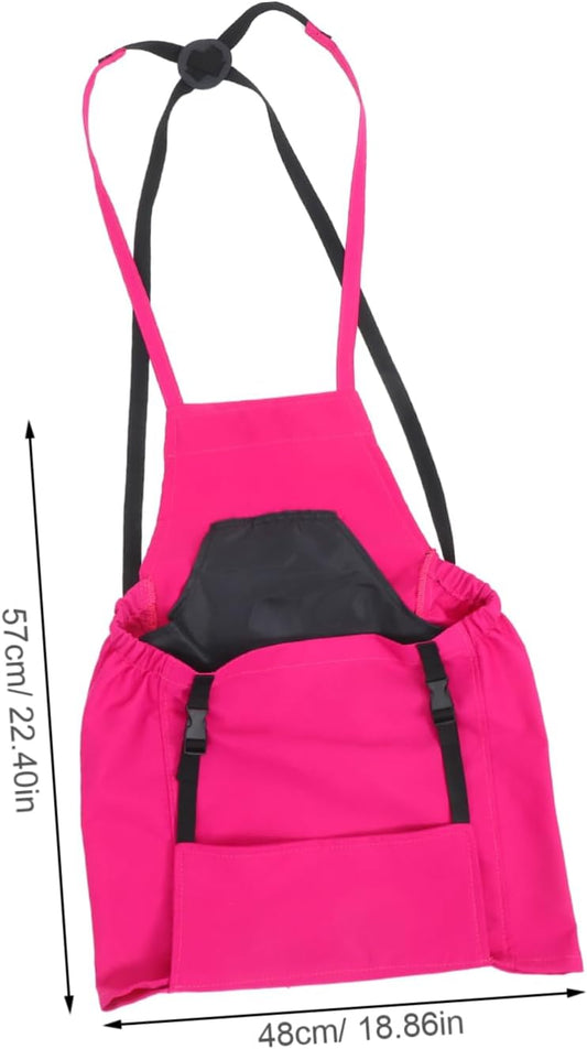 Milisten Gardening Apron with Pockets Durable Harvesting Tool for Men and Women Quick Release Outdoor Apron Versatile Utility for Gardening and More for Garden Enthusiasts
