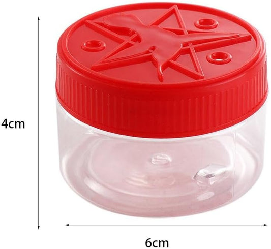 Kopida 4Pcs Red Handheld Hummingbird Feeders, Portable Window Bird Feeders for Outdoor Supplies