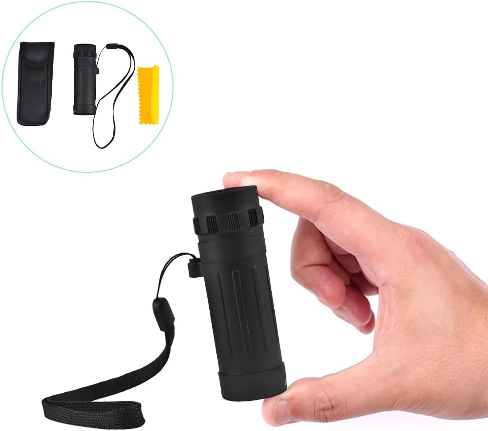 Joyzan Monocular Telescope, 8X Handheld Wide Angle Telescope Spotting
