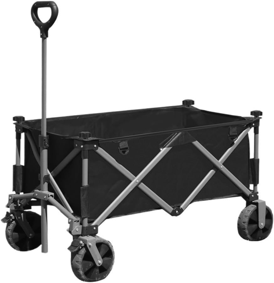 Portable Camping Cart,Outdoor Beach Camping Trolley Cart for Campervan Picnics and Gatherings Lightweight Pull Cart for Camping Picnicking and Outdoor Activities