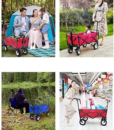 Trolleys, Household Foldigarden Trolley Cart Heavy Duty Wagon Multi-Fu