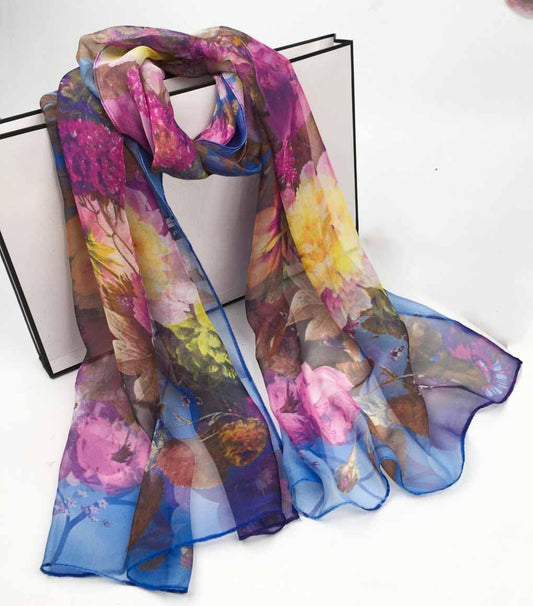 Xyueanlo Scarfs for Women Fashion Scarves Print Pattern Lightweight Su