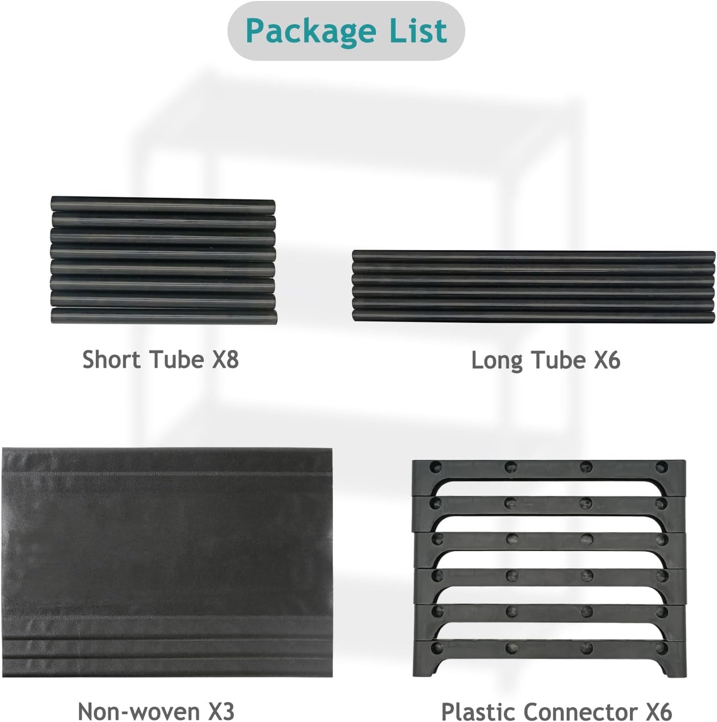 3 Tier Extra Small Shoe Rack (16.3" Wide), Narrow Stackable Shoe Shelf