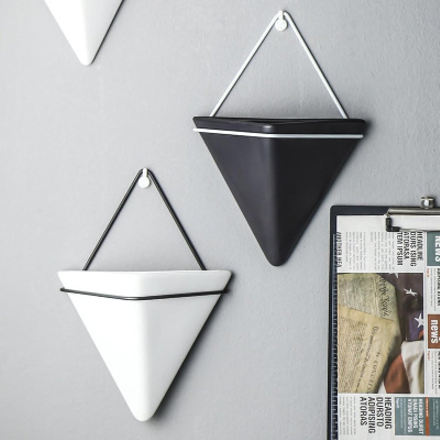 Wall Pots, Flower Wall Decor, Wall Planters for Living Room, Wall Planters for Wall, Wall Decor for Bathroom